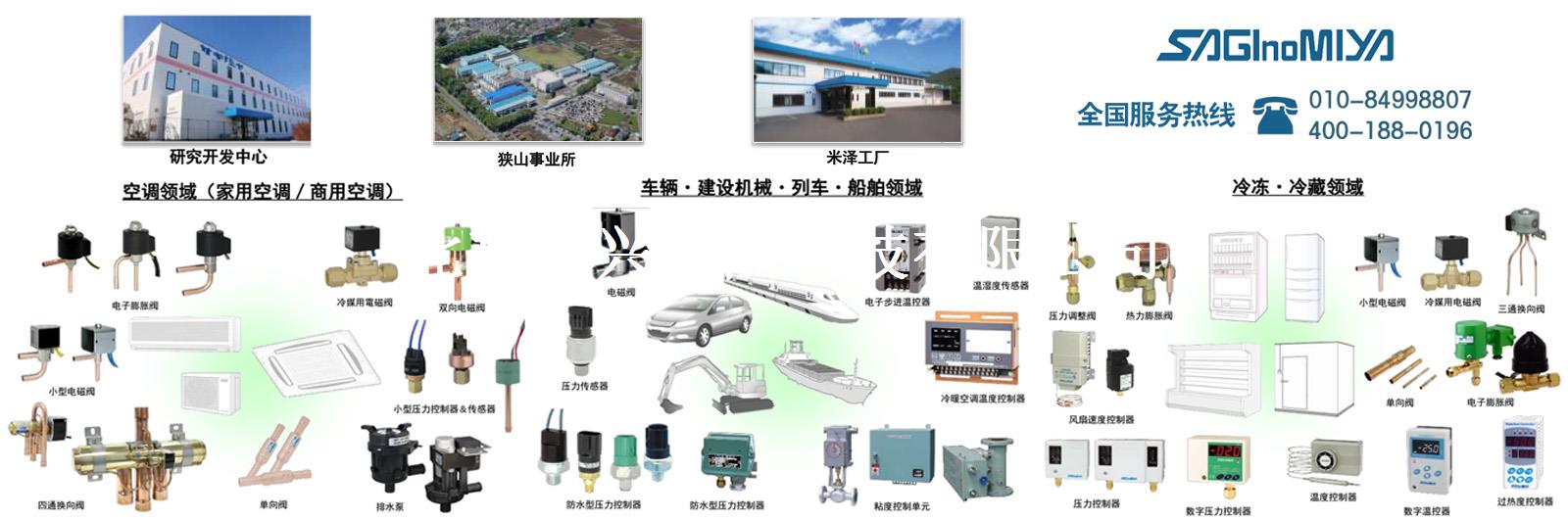 日本鷺宮電子膨脹閥