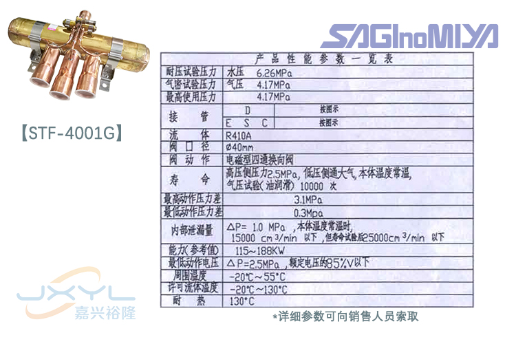 華鷺常規(guī)四通換向閥STF-4001G